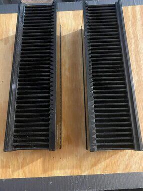 2 vintage slide trays
